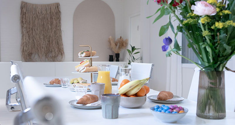 Lunch tijdens vergadering